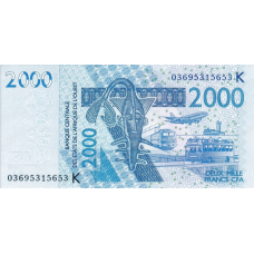 P716Ka Senegal - 2000 Francs Year 2003